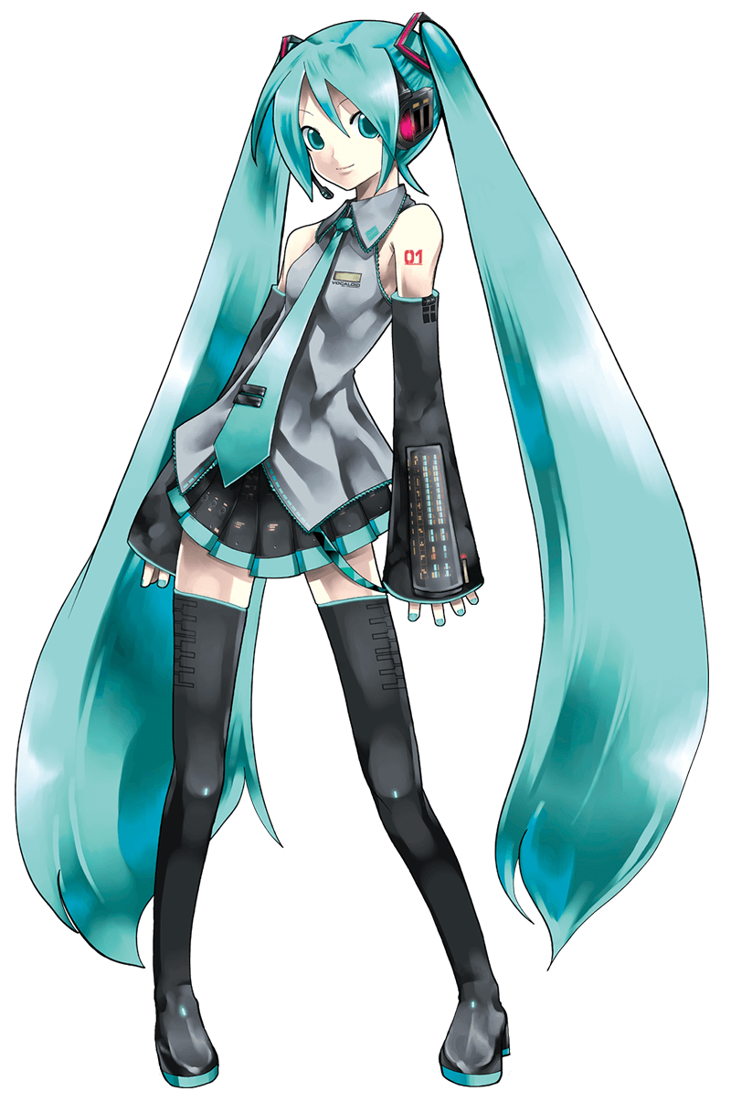 VOCALOID2中初音未来的形象